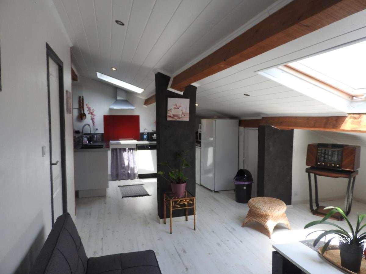 Appartement mansardé et climatisé 50 m2 Pompignan  Extérieur photo