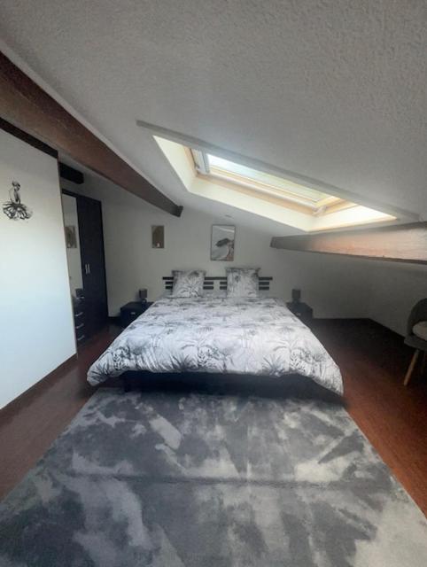 Appartement mansardé et climatisé 50 m2 Pompignan  Extérieur photo