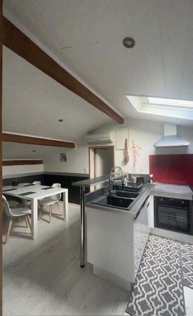 Appartement mansardé et climatisé 50 m2 Pompignan  Extérieur photo