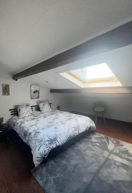 Appartement mansardé et climatisé 50 m2 Pompignan  Extérieur photo